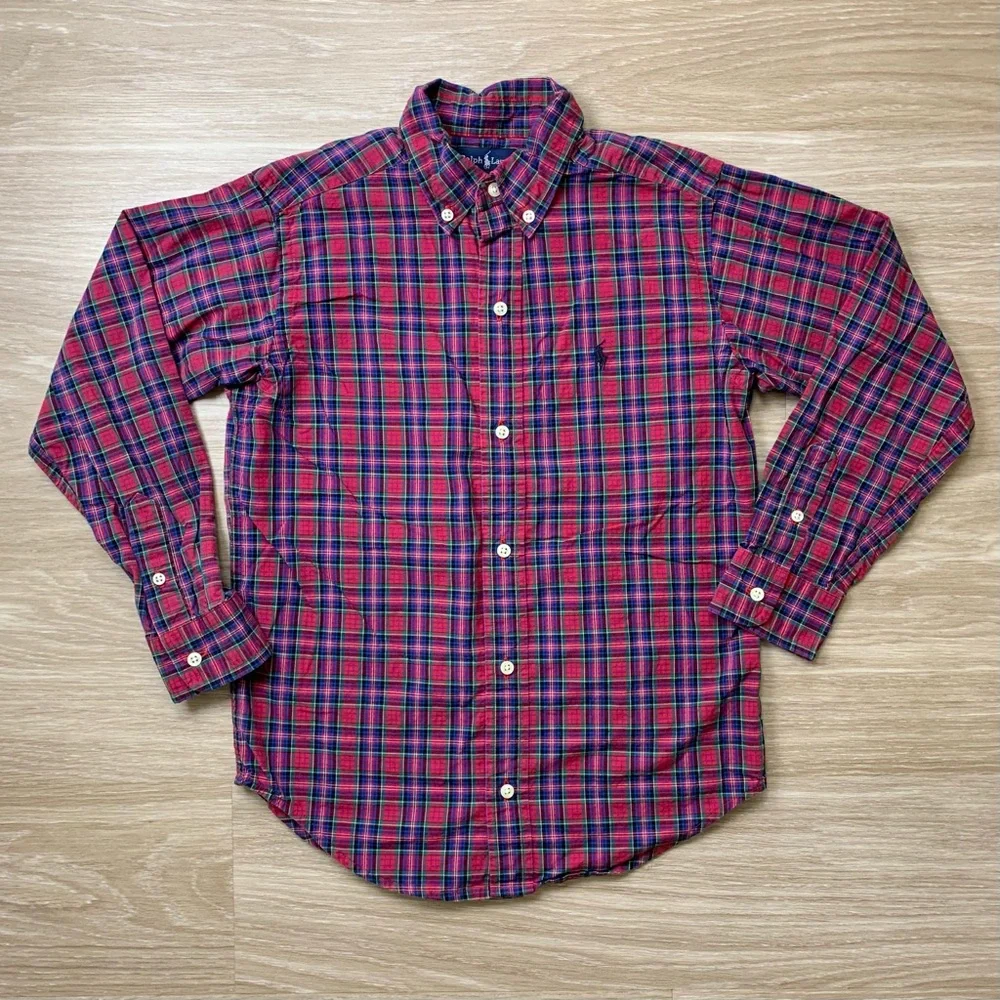 Vintage Ralph Lauren Plaid Shirt 90s